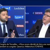 "Taisez-vous !" : Jean-Luc Mélenchon s'écharpe avec David Doukhan dans "Le grand rendez-vous"