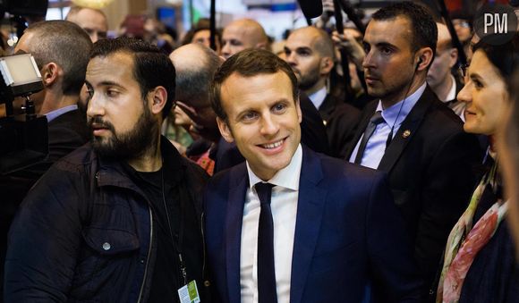 Emmanuel Macron et Alexandre Benalla