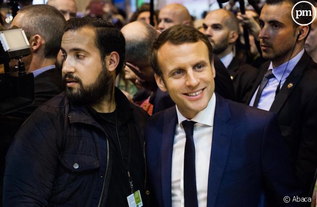 Emmanuel Macron et Alexandre Benalla