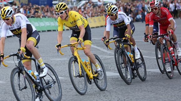 Audiences dimanche : Le final du Tour de France moins suivi qu'en 2017