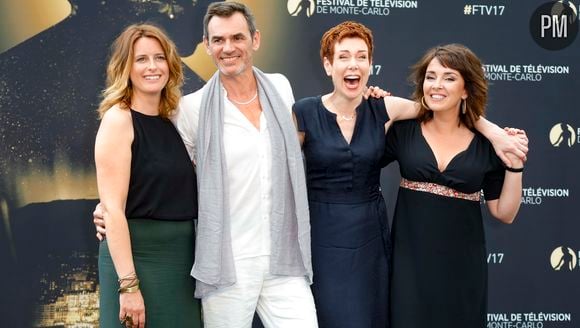 Une partie du cast de "Plus belle la vie" au festival de Monte Carlo