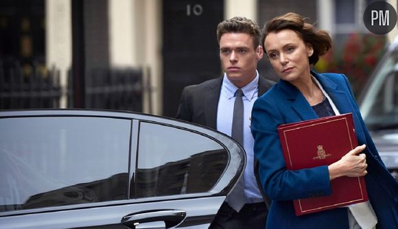 Richard Madden et Keeley Hawes dans "Bodyguard"