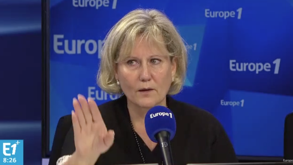 Nadine Morano n'apprécie pas les imitations de Nicolas Canteloup.