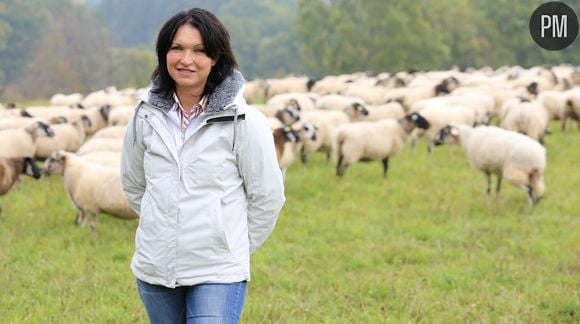 Julie, agricultrice de "L'Amour est dans le pré" en 2016