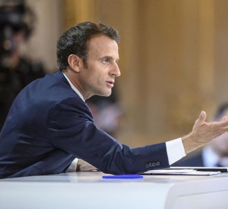 Emmanuel Macron à l'Elysée le 25 avril 2019