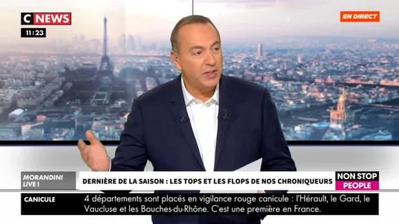 "Morandini Live" sur CNews