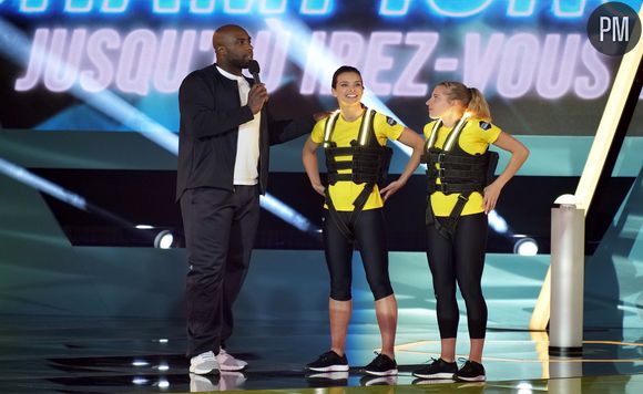 Teddy Riner, Marine Lorphelin et Marie Gayot.