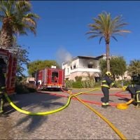 "Les Marseillais" : W9 dévoile les images de l'incendie de la villa des candidats