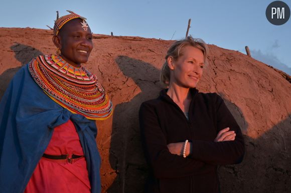 Estelle Lefébure chez les Samburu au Kenya