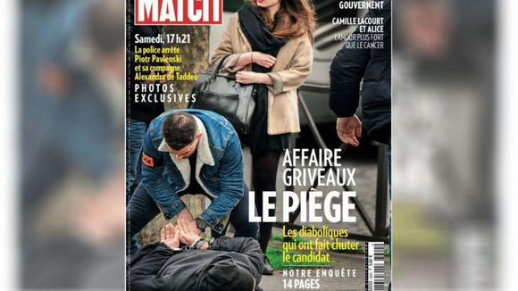 Piotr Pavlenski menotté en Une de "Paris Match" : "C'est interdit par la loi", proteste Eric Dupond-Moretti