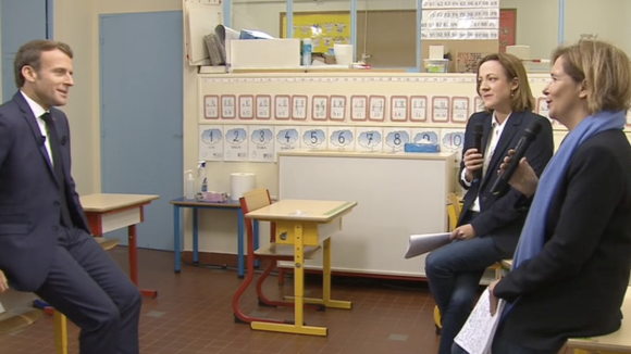 Audiences : Près de 14 millions de téléspectateurs pour l'interview d'Emmanuel Macron à l'école de Poissy