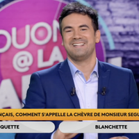 "Jouons à la maison" (F3) : Alex Goude fait son mea culpa après avoir donné une mauvaise réponse