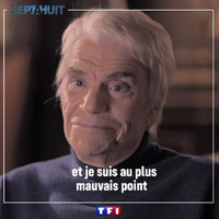 "Sept à Huit" : Bernard Tapie répond aux questions d'Audrey Crespo-Mara ce soir sur TF1