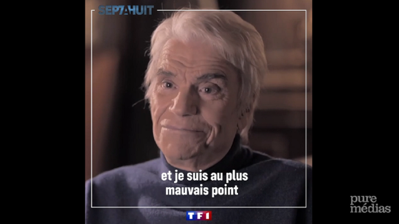 "Sept à Huit" : Bernard Tapie répond aux questions d'Audrey Crespo-Mara ce soir sur TF1