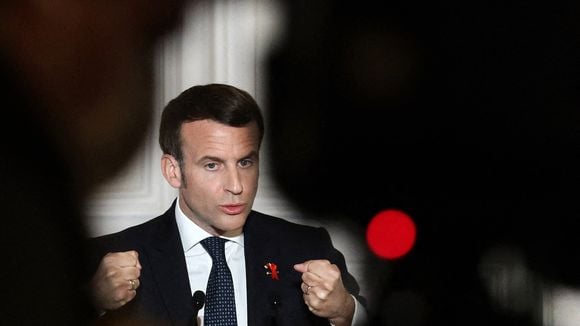 Début d'une allocution d'Emmanuel Macron