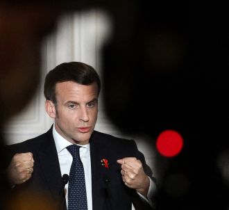 Début d'une allocution d'Emmanuel Macron