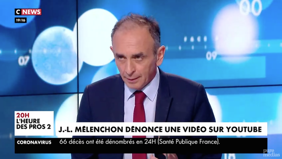 Eric Zemmour invoque "l'esprit Canal" pour défendre Papacito