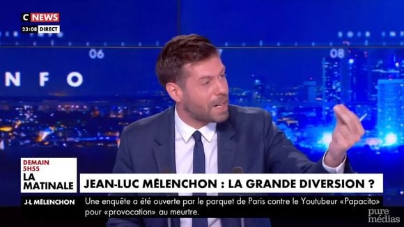 "Je ne suis pas là pour corriger de fausses infos" : Vif accrochage entre Julien Pasquet et David Guiraud sur CNews