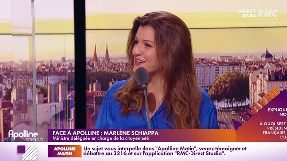 Marlène Schiappa révèle avoir refusé de participer à "Fort Boyard" l'année dernière.