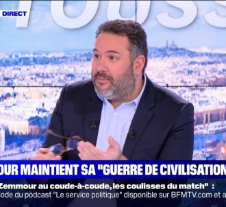Bruce Toussaint défend France Télévisions sur BFMTV