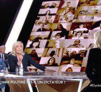 Marine Le Pen  regrette 'l'hostilité' d'Anne-Sophie Lapix