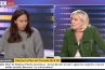 Agacée par une question, Marine Le Pen tacle Salhia Brakhlia sur son salaire sur franceinfo