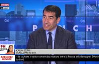 Karim Zéribi sur le plateau de "Punchline" sur CNews.