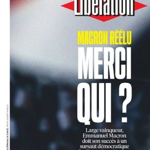 La une de "Libération"