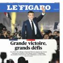 La Une du "Figaro" du 25 avril 2022.