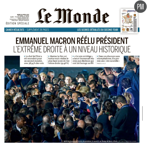 La Une du "Monde"