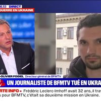 Emmanuel Macron va décerner la Légion d'honneur à Frédéric Leclerc-Imhoff, journaliste de BFMTV tué en Ukraine