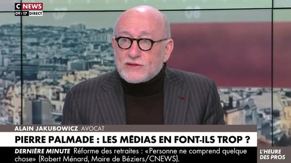 Alain Jakubowicz accuse BFMTV de l'avoir "désinvité" car il désapprouvait leur traitement de l'affaire Palmade