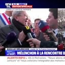 "Allez, au revoir !" : Jean-Luc Mélenchon rembarre un journaliste de BFMTV en direct