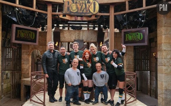 L'équipe de Keen'V à l'assaut du Fort Boyard.