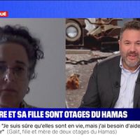 "J'ai peur !" : Le témoignage déchirant d'une mère française d'une otage du Hamas sur BFMTV