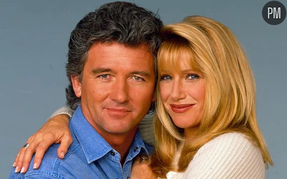 Patrick Duffy et Suzanne Somers dans "Notre Belle Famille".