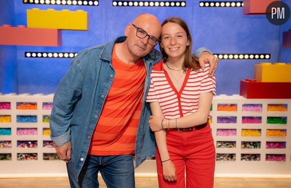 Elise et Mathieu, le père et sa fille, candidats de "Lego Masters" saison 4 sur M6.