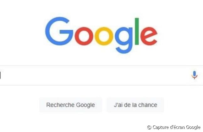 Une page de recherche Google