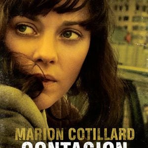 Marion Cotillard sur une affiche promotionnelle de "Contagion"