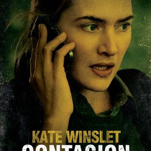 Kate Winslet sur une affiche promotionnelle de "Contagion"