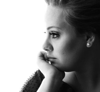 Adele sur la pochette du single 'Someone Like You'