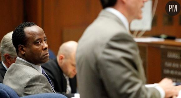 Le docteur Conrad Murray lors de son procès