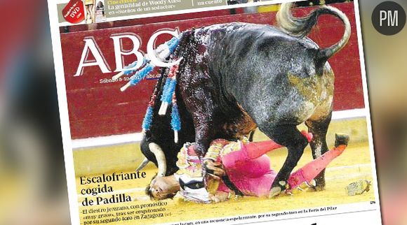 La Une du quotidien ABC daté du 9 octobre 2011.