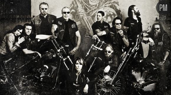 Affiche promotionnelle de "Sons of Anarchy" saison 4