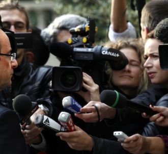 François Hollande face à des journalistes, le 18 octobre...