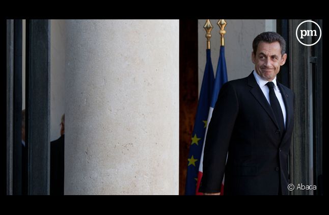 Nicolas Sarkozy à l'Elysée.
