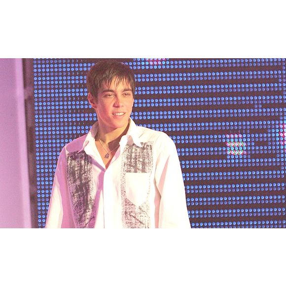 Grégory Lemarchal, en 2004