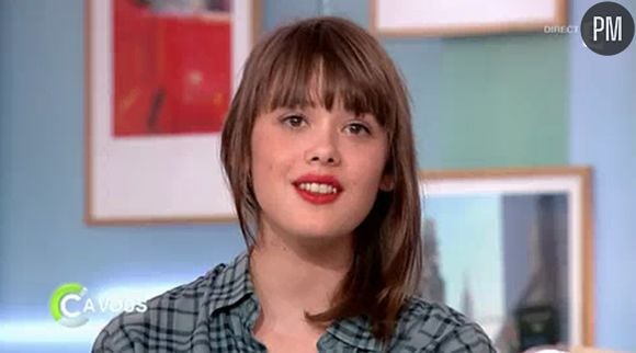 Mathilde, dans "C a vous" sur France 5.