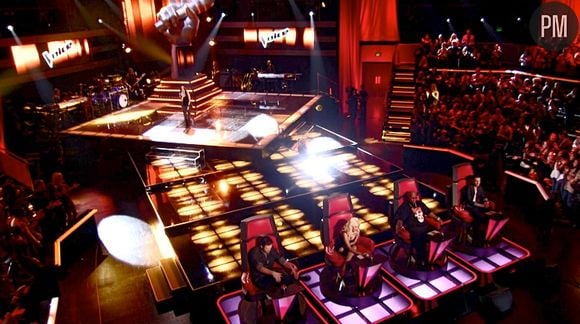 Le plateau américain de "The Voice" sur NBC