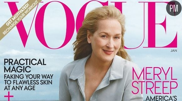 Meryl Streep en Une du Vogue américain